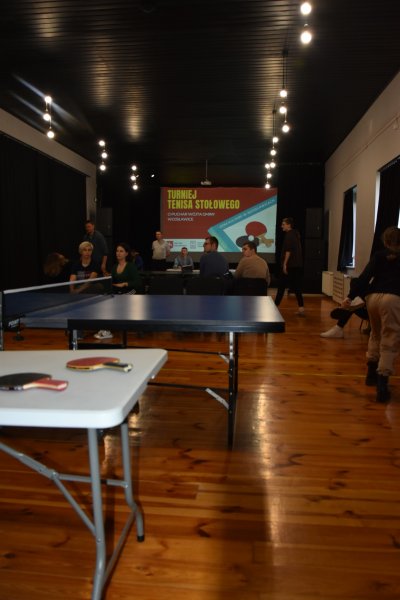 Turniej Tenisa Stołowego o Puchar Wójta Gminy Wojsławice 2025